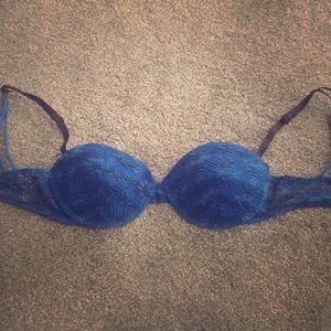 Black and blue bra!